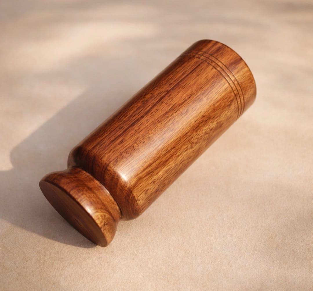 Herbal Wooden Tumbler