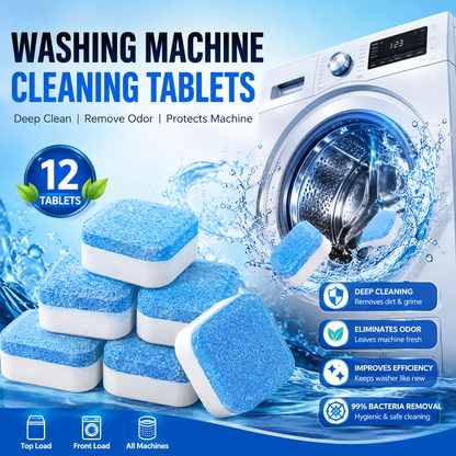 Washing Machine Cleaner Tablet  (12 Pieces)