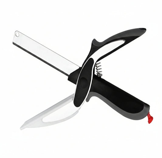Clever Cutter 2-in-1 Kitchen Scissor Knife|Kitchen Tool For Quick Cooking Meal Prep