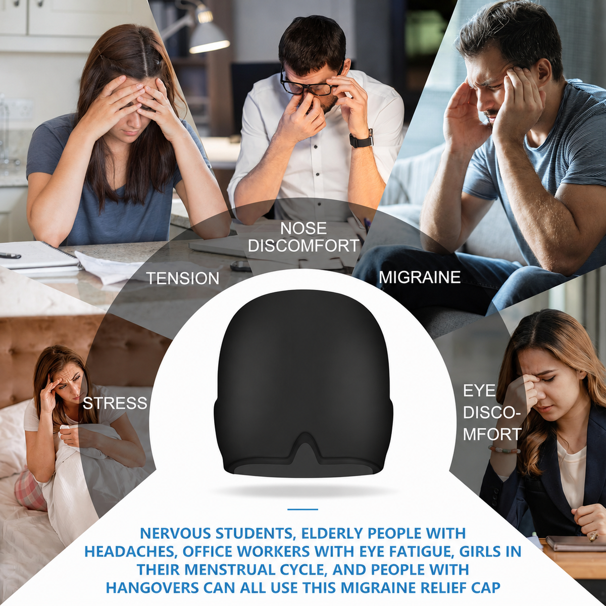Migraine Relief Cap